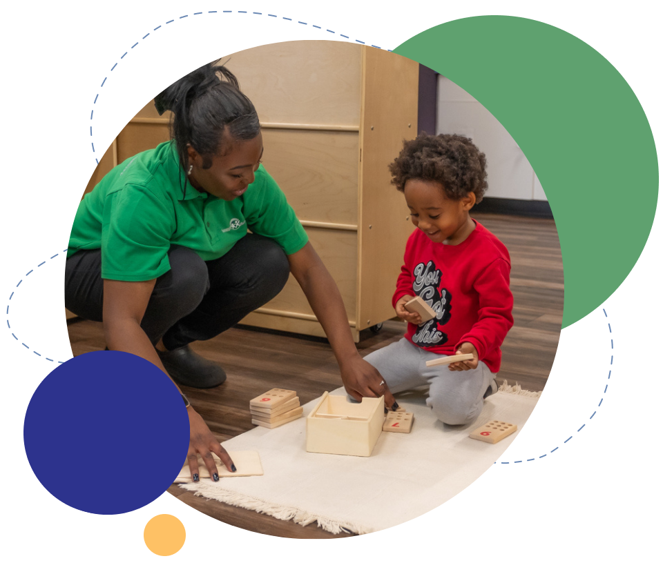 child and teacher learning